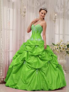 Lime Green Quinceanera Dresses